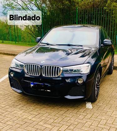 BMW X4 3.0 M SPORT 35I 4X4 24V TURBO GASOLINA 4P AUTOMÁTICO BMW X4 3.0 M SPORT 35I 4X4 24V TURBO GASOLINA 4P AUTOMÁTICO